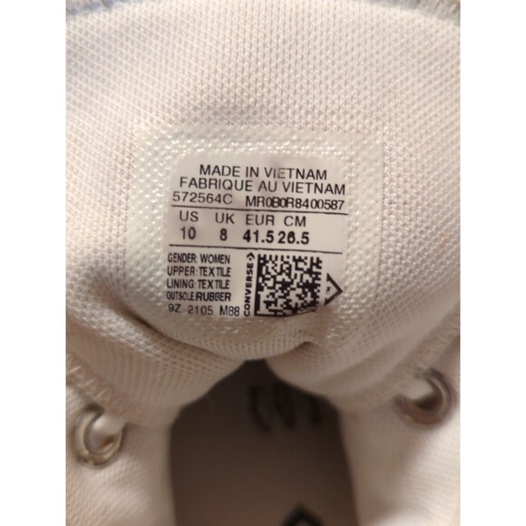 Converse Chuck Taylor All Star Lugged Womens 10 High Tie Dye Dark Gray White - Picture 8 of 9